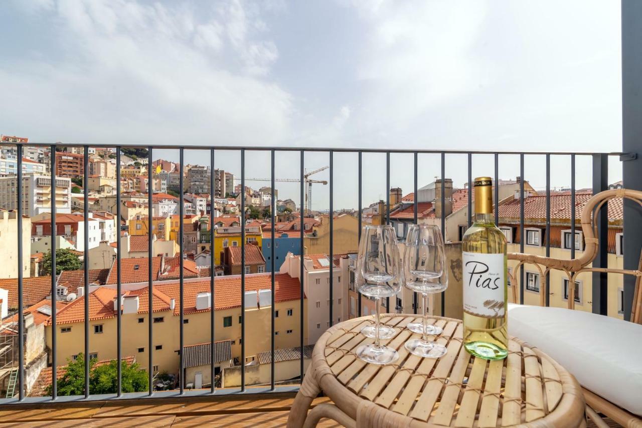 Altido Elegant City Deluxe Apartment & Altido Luxurious 3-Bedroom Apt With Terrace In Intendente Lisboa Exterior foto