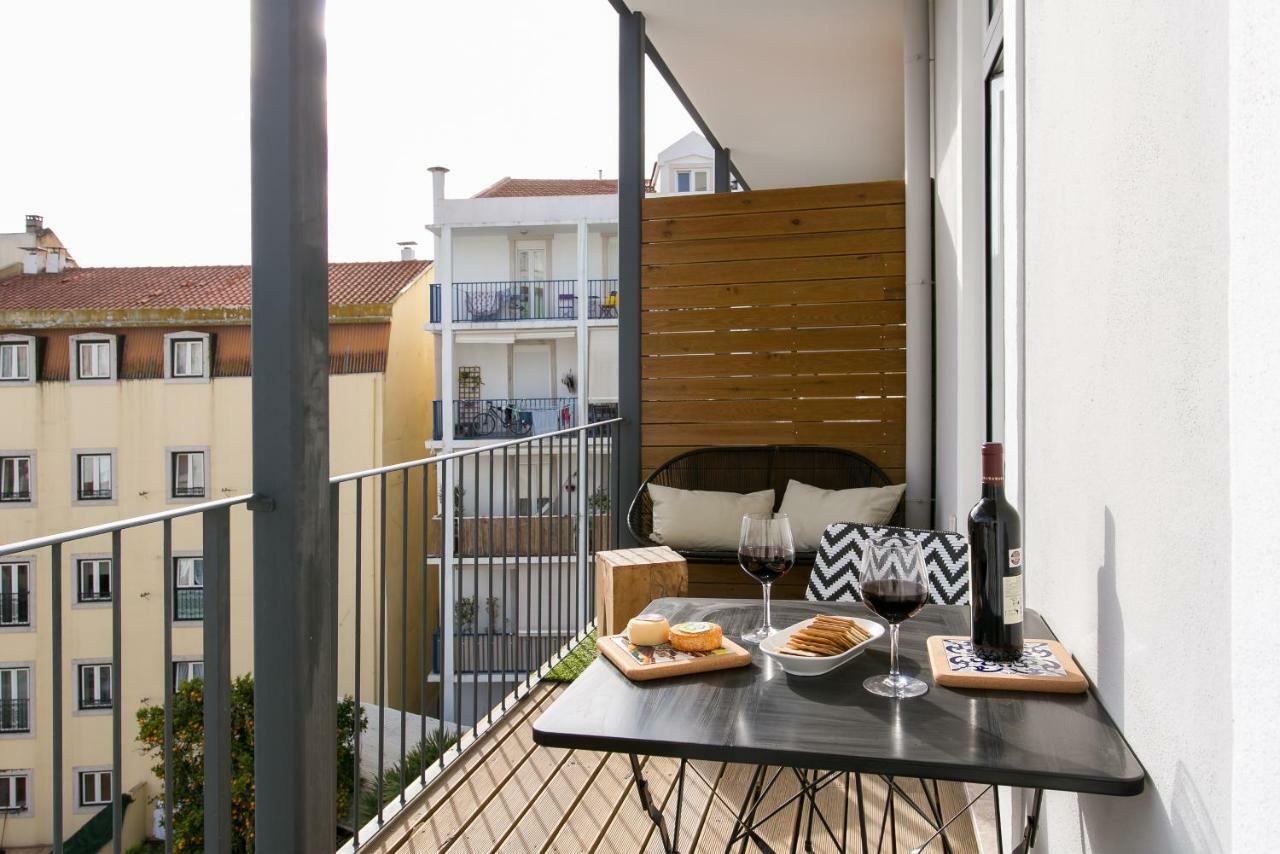 Altido Elegant City Deluxe Apartment & Altido Luxurious 3-Bedroom Apt With Terrace In Intendente Lisboa Exterior foto
