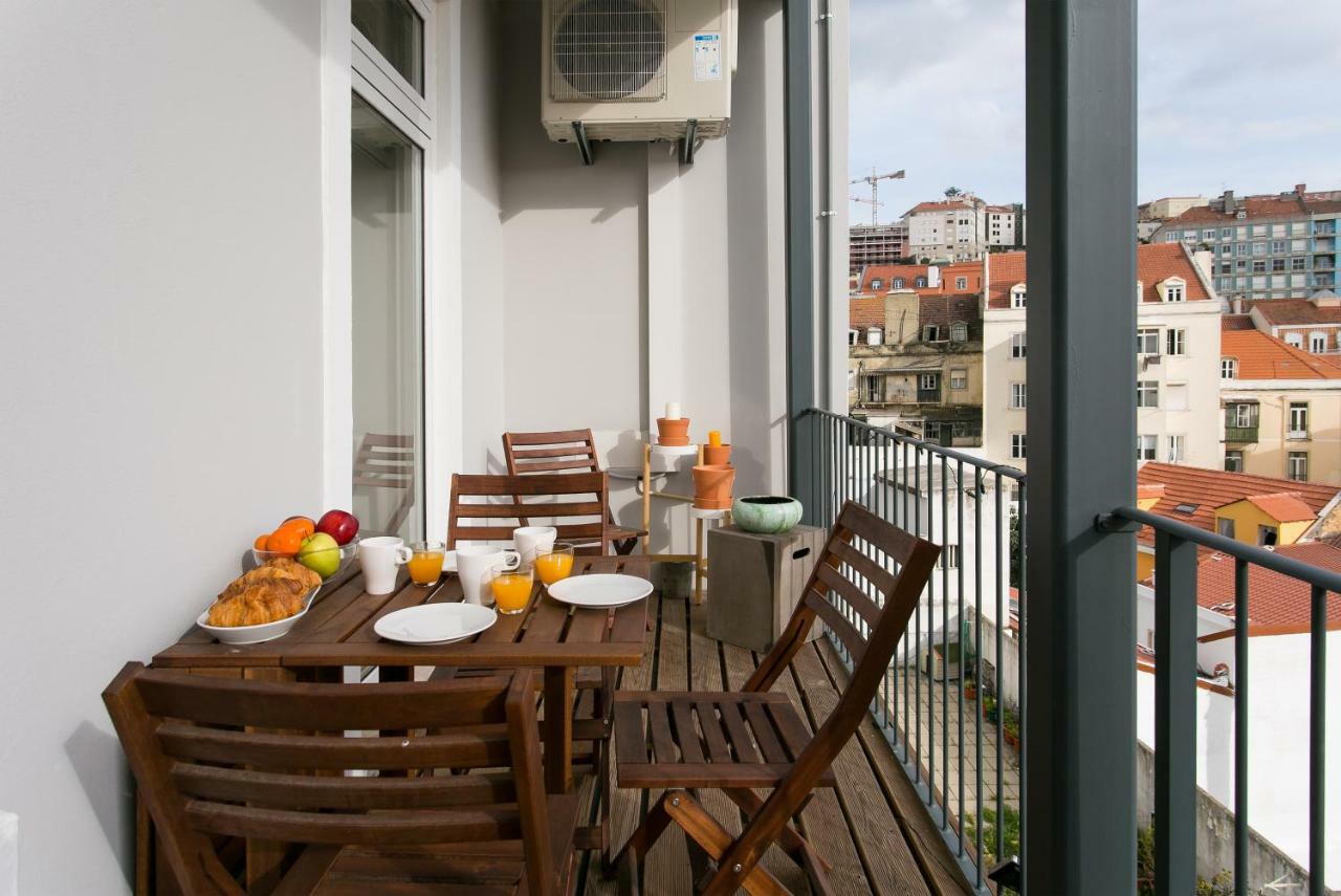 Altido Elegant City Deluxe Apartment & Altido Luxurious 3-Bedroom Apt With Terrace In Intendente Lisboa Exterior foto