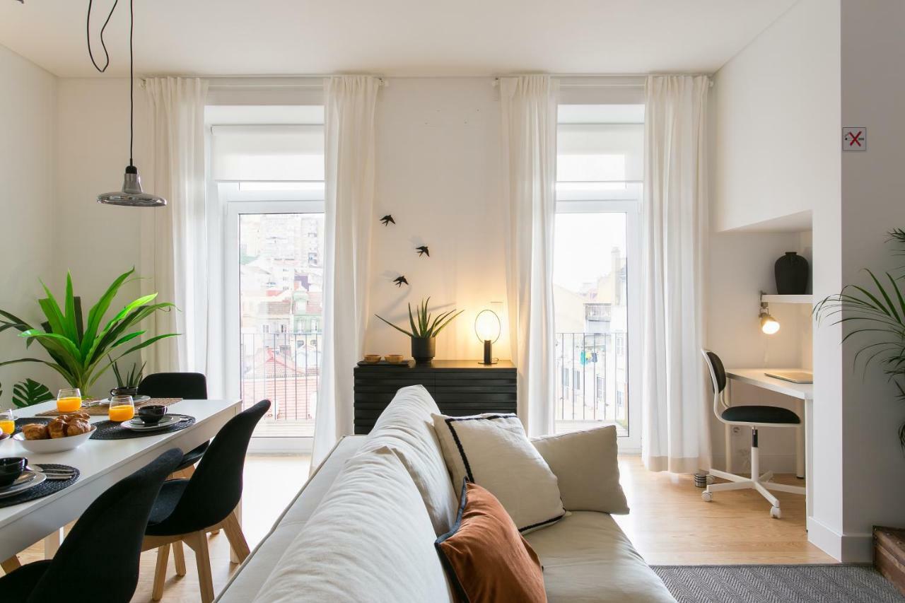 Altido Elegant City Deluxe Apartment & Altido Luxurious 3-Bedroom Apt With Terrace In Intendente Lisboa Exterior foto