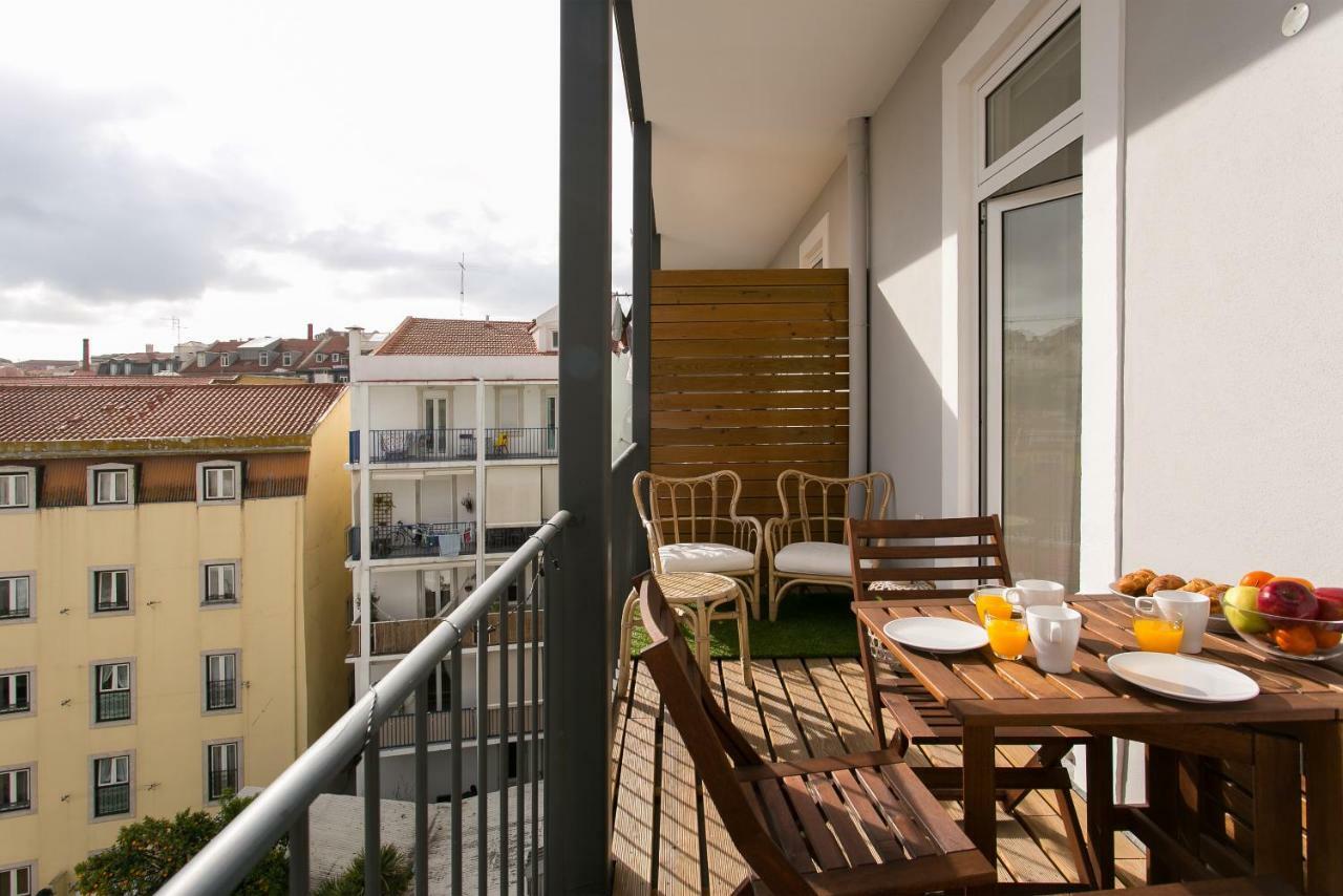 Altido Elegant City Deluxe Apartment & Altido Luxurious 3-Bedroom Apt With Terrace In Intendente Lisboa Exterior foto